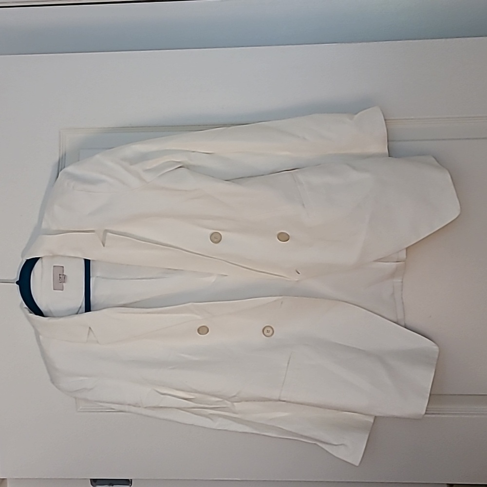 White Loft Double breastfed blazer